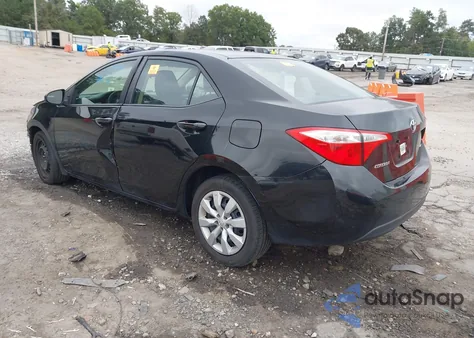 2016 Toyota Corolla Le z USA, uszkodzony, nr VIN 2T1BURHE7GC740341